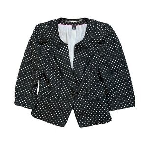 White House Black Market Polka Dot Blazer